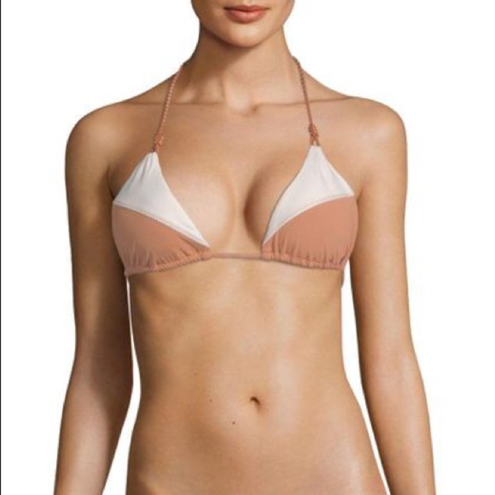 Vix Betsey Loop Tri Off White D Cup NWT